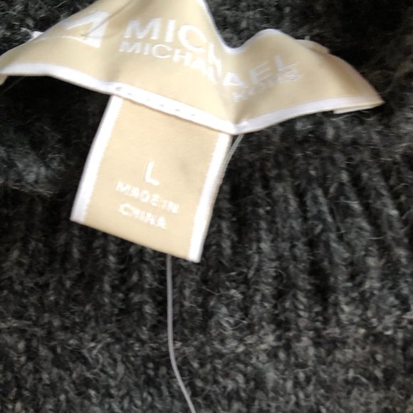 Brand New Michael Kors Women's Gray Colourblock Sweater - Picture 5 of 10